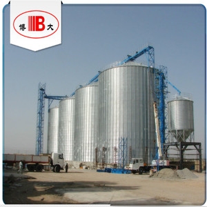 Silos de stockage en maïs, en acier, à fond plat, cet appareil de stockage dispose d'une augue à balayage - Product Image 2