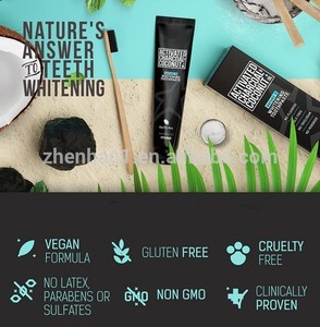 <span class=keywords><strong>Pasta</strong></span> <span class=keywords><strong>de</strong></span> <span class=keywords><strong>dientes</strong></span> <span class=keywords><strong>de</strong></span> carbón <span class=keywords><strong>de</strong></span> bambú, blanqueador dental <span class=keywords><strong>de</strong></span> hierbas naturales con logo personalizado, muestras gratis - Product Image 4