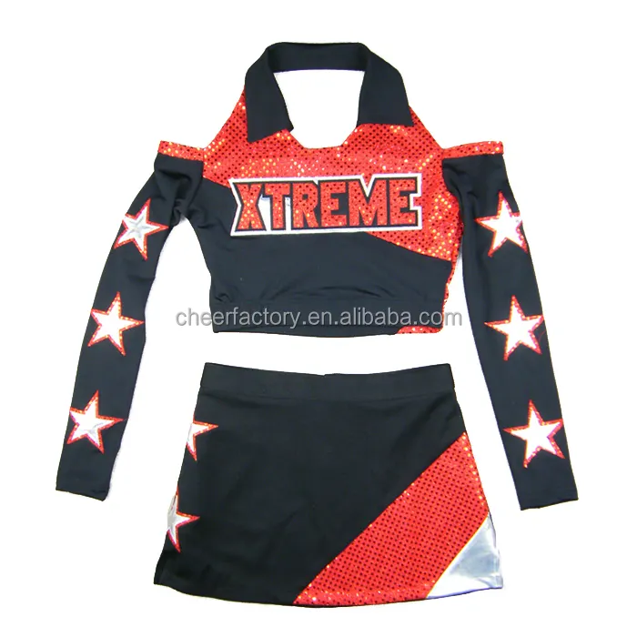 Abbigliamento da cheerleader più popolare per cheerleader con prezzo di fabbrica