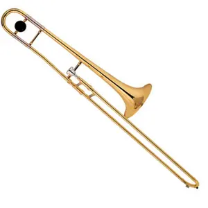 Phổ biến lớp sơn mài vàng brass Trượt tay áo Alto Trombone