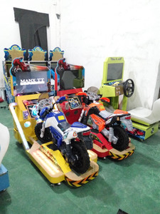 NQR-A01 enfants voiture de course simulateur de conduite TT moteur jouer jeux de course de voiture pour la zone de jeu - Product Image 5
