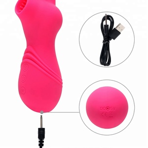 Clit Sucker Vibratore Pompino Lingua Vibrante Capezzolo per le Donne il Sesso Orale Succhiare Leccare Clitoride Stimolatore - Product Image 6