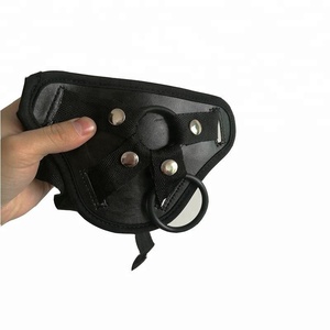 Lesbiennes En Cuir Artificielle Dick Harnais Creux Sangle sur Pantalon Gode Ceinture - Product Image 4