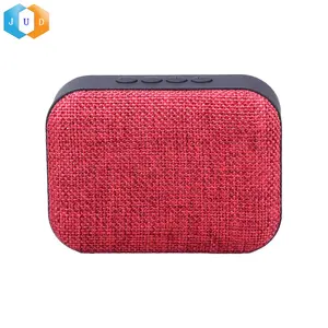 2019 Promotional Mini Outdoor Fabric Wireless Speaker Good Quality Portable Wireless Speaker BT 4.0 Hands Free Calling Speaker