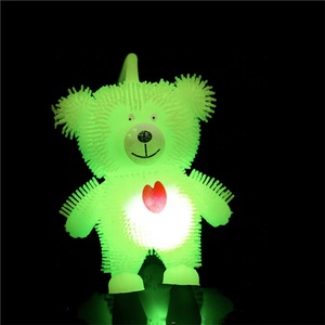 Nuovo Yoyo Lampeggiante Palla Palle di Luce Up Animale Bello Orso Palla Palla Per Bambini Giocattoli Per Bambini All'ingrosso