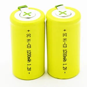 SC1200 1.2 v nicd sc 可充电电池 1200 mah