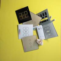 OEM टच दीपक प्रकाश स्विच ग्लास पैनल आवरण z लहर स्विच पैनल पैनलों faceplate