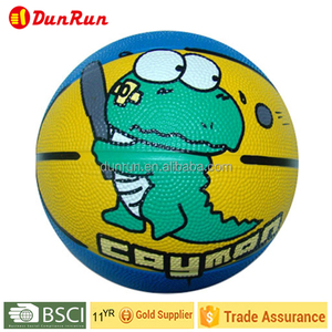 ขายส่งในร่มกีฬาเกมเต็มรูปแบบสีสันการ์ตูนพิมพ์Miniเด็กบาสเกตบอลสำหรับเด็ก - Product Image 2