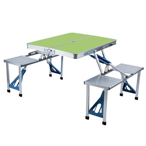 Tueye-mesa plegable de aluminio para <span class=keywords><strong>Picnic</strong></span>, juego de sillas - Product Image 5
