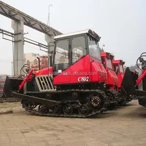 low price china best-selling YTO small Crawler Tractor with matched various farm tools