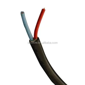 ПВХ изолированный 2x0,5 мм 2x0,75 мм 2x1,0 мм 2 C Электрический кабель