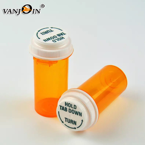FRASCO CON TAPA RESISTENTE A NIÑOS DE 5DR 6DR 8DR 10DR 16DR 20DR PARA PASTILLAS - Product Image 6