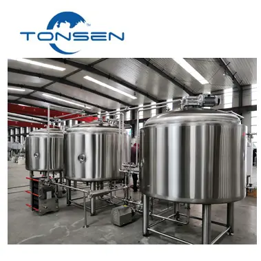 China tonsen 100 litro cerveja brewhouse sistema com máscara lauter boiler