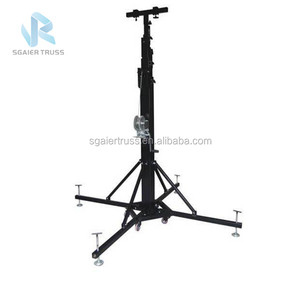 Al di fuori del palco per concerti heavy duty manovella illuminazione stand 2-6m linea di allineamento di torre truss ascensore - Product Image 4