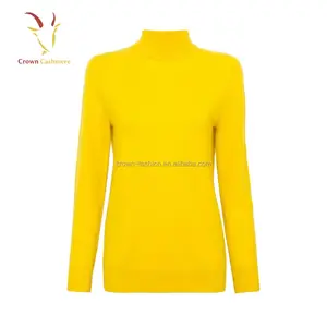 Épais Chaud Cachemire Col Roulé Pull Design Pour les filles