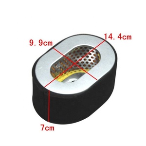 De alta eficiencia del motor diesel generador de aire filter186F coche cartucho de filtro de aire - Product Image 3