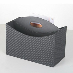 U shaped cross-weave design pu leather bag - Product Image 6