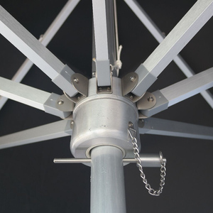 Noir extérieur <span class=keywords><strong>parapluie</strong></span> avec corde à <span class=keywords><strong>linge</strong></span> - Product Image 3