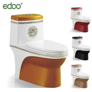 专业制造商浴室卫生彩色陶瓷厕所