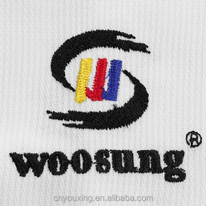 <span class=keywords><strong>Poom</strong></span> V-col enfants taekwondo uniforme/personnalisé enfants taekwondo uniforme - Product Image 4