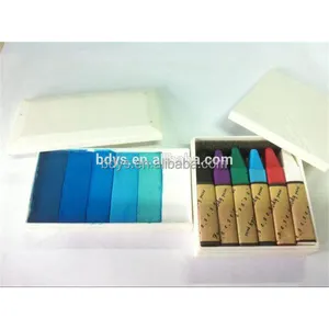 Promotional Temporary Washable Hair Chalk Sticks Hair Painting Crayons With 12 Vivid Colors For Kids Drawing On Hair