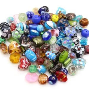 perlen für kunst und handwerk Suppliers-Großhandel mix in groß Murano Glas Perlen für schmuck machen