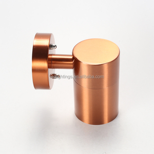 SS201 Acero inoxidable cobre acabado <span class=keywords><strong>pared</strong></span> focos apliques de iluminación solo proyector - Product Image 2