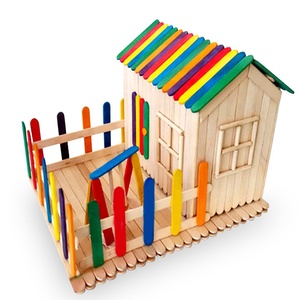 400 Palitos de Helado de Colores, Palitos de <span class=keywords><strong>Madera</strong></span> Jumbo de 4.5 Pulgadas para Manualidades, Palitos de Helado para Manualidades DIY - Product Image 3