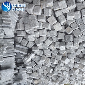 رخيصة درب رمادي بلاط جرانيت مكعب حجارة الرصف في الهواء الطلق صغيرة الحصوه - Product Image 6