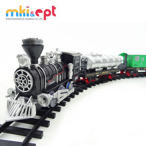 Ept nóng bán điện đường sắt đồ chơi khe cắm <span class=keywords><strong>TRAIN</strong></span> SET với âm thanh và ánh sáng - Product Image 1