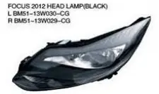 Para ford focus 2012 de cinco portas head lamp/luz traseira led/rear bumper lamp