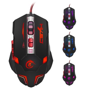 Ratón para Juegos HXSJ H600 Profesional con Cable USB, Luz LED de Movimiento Rápido, Periféricos para Juegos con 7 Botones, <span class=keywords><strong>Ratones</strong></span> Programables - Product Image 2