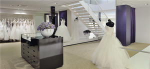 Furnitur Toko Pernikahan Dekorasi Gaya <span class=keywords><strong>Bangkok</strong></span> Kustom Toko Gaun Pengantin - Product Image 5