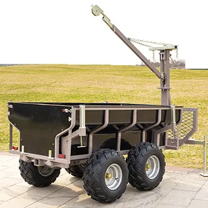 Buona vendita di trasporto macchine ATV discarica scatola di rimorchi agricoli rimorchio