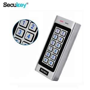 Không thấm nước secukey 12-28V AC/DC Backlit Bàn Phím Ngoài trời kiểm soát truy cập cửa duy nhất Wiegand <span class=keywords><strong>Reader</strong></span> - Product Image 4
