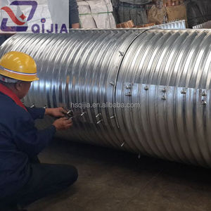 Ống kim loại sóng hình khuyên cống thép được sử dụng cho cống cầu - Product Image 3