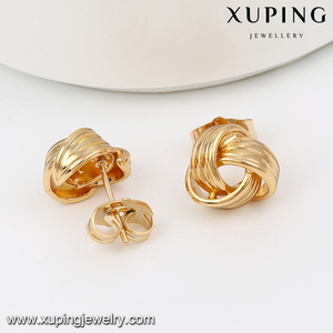 91568- Xuping ง่ายสตั๊ดรายการรอบต่างหูเครื่องประดับ - Product Image 6
