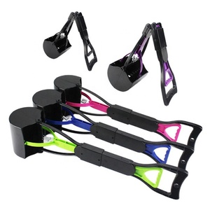 준비 긴 핸들 똥 국자 삽 개 폐기물 픽업 접이식 플라스틱 애완 동물 강아지 Pooper Scooper - Product Image 2