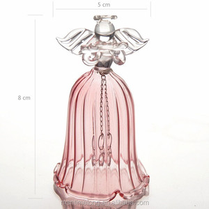 Bella decorazione della casa wed ding sposato vetro trasparente angelo di preghiera Carillon di Vento auto pendente regali - Product Image 5