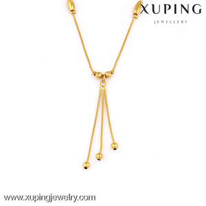 Xuping <span class=keywords><strong>China</strong></span> Goud 24K Groothandel Fijne Sieraden Ketting Vrouwen - Product Image 2