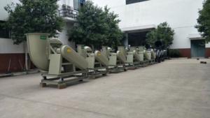 온건한 가격 방식제 및 폭발 방지 섬유유리에 의하여 강화되는 플라스틱 산업 원심 팬/송풍기 - Product Image 6