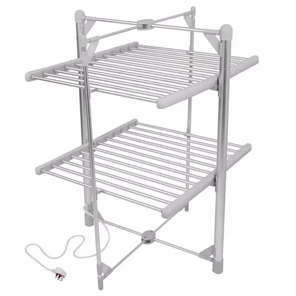 Hot Sale Electric Towel Hanger Rack Electric Heating Dryer Balcony Laundry Drying Rack with CE Certification