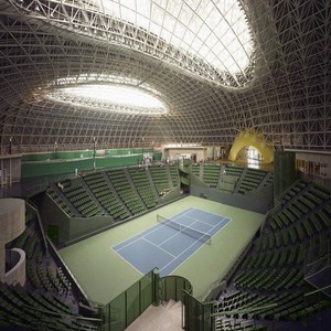 Tetto a Cupola in Acciaio Struttura Spaziale per Campo da Tennis Indoor e Palazzetto dello Sport - Product Image 3