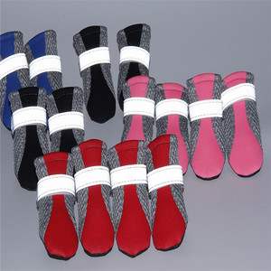 Sepatu Bot Anjing Sol Lembut Jaring Ganda Bernapas Musim Panas Pelindung Kaki - Product Image 3