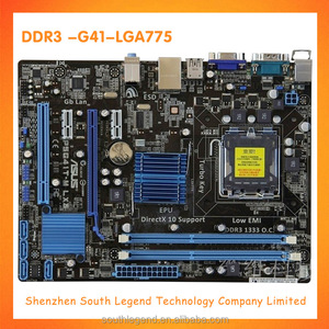 Venta caliente <span class=keywords><strong>DDR3</strong></span> Core <span class=keywords><strong>2</strong></span> procesadora compatibles OEM nuevo G41 775 placa base - Product Image 2