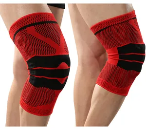 China Popular Neoprene tourmaline heated knee pads magnetic knee support / knee brace