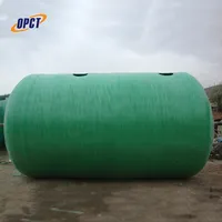Septique en fibre de verre avec acier, 1000 gallons, système de traitement de l'eau pour les plantes