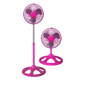 NY-768 10" 12" Electric Small Standing Fan with round base