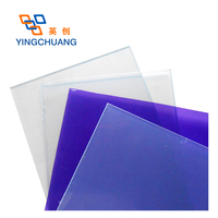 Feuille rigide en PVC flexible incassable de 0,30 mm, 0,50 mm, 0,80 mm, 1 mm d'épaisseur, en couleur transparente, couleur blanche ou autres couleurs