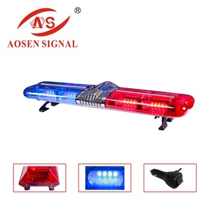 Barra de luces led estroboscópica de advertencia para coche, TBD-GA-2000H, rojo y azul, sirena de patrulla - Product Image 2